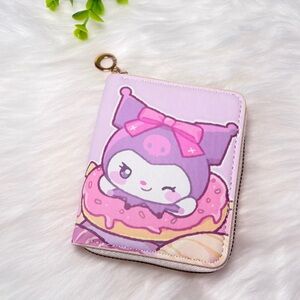 Kuromi Character Zippy Wallet
